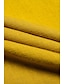 זול שמלה קז&#039;ואל-תערובת פשתן לנשים עם קשת צהובה פרטית שמלת תה מידי