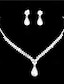 ieftine Set de Bijuterii-Seturi de bijuterii For Pentru femei Petrecere / Seară Cadou Aliaj Geometric