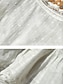 abordables robes unies-robe blanche Robe dentelle Robe casual Femme Mini robe Dentelle Patchwork Plein Air Vacances Rendez-vous Elégant Vêtement de rue Mao manche longue Standard Beige S M L