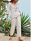 cheap Women&#039;s Blouses &amp; Shirts-Women&#039;s Summer Tops Blouse Embroidered Half Sleeve V Neck White Summer Spring