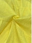 levne designové bavlněné a lněné šaty-Dámské Bílé šaty Košilové šaty Bavlněné plátěné šaty Maxi dlouhé šaty Volány Tlačítko Základní Denní Do V 3/4 délka rukávu Léto Jaro Bílá Žlutá Bez vzoru