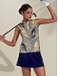 preiswerte Passender Polo-Leaf Design Golf Polo Shirt