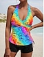cheap Tankinis-Women&#039;s Swimwear Tankini two Piece Swimsuit Ombre Vacation