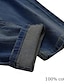 Χαμηλού Κόστους Ανδρικά τζιν με στάμπα-χαμόγελο πρόσωπο και καρδιά στάμπα ανδρικό τζιν στη μέση με στενή εφαρμογή ελαστική λεπτή εφαρμογή τζιν παντελόνι με κωνικό πόδι μόδα τζιν παντελόνι