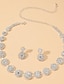 cheap Jewelry Sets-Jewelry Set For Women&#039;s Party Evening Gift Alloy