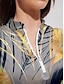 economico Collezione di stilisti-Per donna vestito da golf Rosa Blu marino Blu Senza maniche Protezione solare Completo da tennis A foglia Abbigliamento da golf da donna Abbigliamento Abiti Abbigliamento