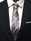 olcso Nyakkendők és csokornyakkendők-1db szürke férfi nyakkendő szélességű vőlegényi nyakkendő 8cm üzletvezetői nyakkendő