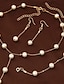 זול סטים של תכשיטים-סט תכשיטים For בגדי ריקוד נשים חתונה מסיבה / ערב מתנה סגסוגת גיאומטרי