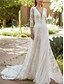 cheap Wedding Dresses-Wedding Dresses Ball Gown Off Shoulder V Neck Regular Straps Chapel Train Satin Bridal Gowns With Sash / Ribbon Pleats 2024