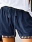 preiswerte Damenshorts-Damen Chinesisch Chino Shorts Kurze Hosen Tasche Hoher Schnitt Hoher Taillenbund Kurz Schwarz Sommer