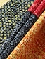 cheap Men&#039;s Casual Shirts-Men&#039;s Shirt Casual Shirt Plaid / Check Graphic Prints Geometry Stand Collar Yellow Outdoor Street Long Sleeve Print Clothing Apparel Fashion Streetwear Designer Casual