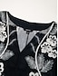 halpa printti rento mekko-Satiini trooppinen kukkaprintti midi casual mekko