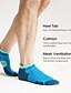 abordables chaussettes pour hommes-Homme Paquet de 6 Paquets multiples Chaussettes Chaussette Chaussettes courtes Chaussettes de Course Chaussettes décontractées Noir Blanche Couleur Bloc de couleur Sport &amp; Loisir du quotidien Vacances