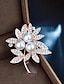 cheap Brooches-Women&#039;s Brooches Retro Leaf Elegant Vintage Fashion Luxury Sweet Brooch Jewelry Gold For Office Daily Prom Date Beach