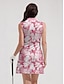 baratos Coleção de designers-Mulheres vestido de golfe Rosa claro Azul Escuro Sem Manga Proteção Solar roupa de tênis Roupas femininas de golfe, roupas, roupas, roupas