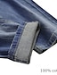 abordables Jeans pour hommes-Homme Jeans Multi poche Graphic Vache Confort Toute la longueur Casual Rétro Vintage Mode Bleu Micro-élastique