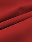 levne Obleky-Červená Bordó Tmavě zelená Pánské Svatební Obleky Jednobarevné Sada 3 kusů Večírek Šaty Na míru Jednořadové se dvěma knoflíky 2024