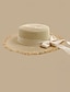 Χαμηλού Κόστους Bucket Καπέλο-Γυναικεία Καπέλο Καπέλο ηλίου Φορητό Αντιηλιακή Προστασία ΕΞΩΤΕΡΙΚΟΥ ΧΩΡΟΥ Παραλία Ταξίδια Φιόγκος Μονόχρωμες