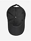 cheap Men&#039;s Hats-Men&#039;s Baseball Cap Sun Hat Trucker Hat Black White 100% Cotton Fashion Casual Street Daily Letter Adjustable Sunscreen Breathable