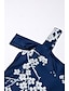 halpa Kuvioidut mekot-Naisten Slip Mekko Painettu Olkaimellinen Mini mekko Päivittäin Lyhythihainen Kesä Kevät
