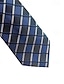 זול עניבות ועניבות פרפר לגברים-עניבה 1 יחידה גבר רוחב 8 ס&quot;מ משובץ כחול חתן חתן עניבה עניבת מנהל עסקים