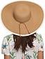 preiswerte Eimerhüte-Damen Hut Sonnenhut Tragbar Sonnenschutz Strasse Täglich Wochenende Reine Farbe Einfarbig