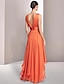 cheap Prom Dresses-A-Line Prom Dresses Elegant Dress Formal Summer Asymmetrical Sleeveless V Neck Chiffon with Ruched 2024