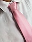 voordelige Herenstropdassen &amp; vlinderdassen-1 st roze man stropdas breedte 8 cm bruidegom stalknecht stropdas business manager stropdas