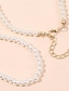 ieftine Set de Bijuterii-Seturi de bijuterii For Pentru femei Nuntă Petrecere / Seară Cadou Perle Extravagant