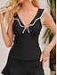 cheap Tankinis-Women&#039;s Swimwear Tankini 2 Piece Shorts Swimsuit Ruffle Color Block Beach Wear Summer Bathing Suits