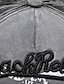 levne Pánské klobouky-Pánské Kšiltovka Sluneční klobouk Trucker Hat Černá Modrá Bavlna Výšivka Vinobraní Módní Na běžné nošení ulice Denní Písmeno Nastavitelná Proti sluci Prodyšné