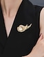 tanie Broszka-Damskie Broszki Retro Luksusowy Słodkie Broszka Biżuteria Złoty Na Biuro Codzienny Studniówka Randka Plaża
