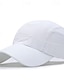 ieftine Pălării Bărbați-Bărbați Șapcă de baseball Palarie de soare Căciulă de camioner Negru Alb Poliester Modă Casual Stradă Zilnic Scrisă Ajustabile Cremă Cu Protecție Solară Respirabil