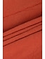 abordables Blusas y camisas de mujer-Mujer Camisa camisa de lino Lino Casual Diario Fin de semana Retazos Blanco Manga Corta Sólido Casual Cuello Barco Escote Redondo Verano Primavera