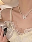 abordables Parures de Bijoux-Collier de perles For Femme Soirée Cadeau Fête d&#039;anniversaire Alliage Fantaisie Précieux