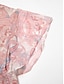 billige afslappet kjole med print-chiffon blomstret v-hals korset maxi kjole