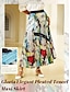cheap Women&#039;s Skirt-Elegant Pleated Tencel Maxi Skirt