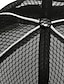 voordelige Herenhoeden-Voor heren Baseballpet Zonnehoed Trucker Hoed Mesh dop Zwart Wit Polyesteri Netstof Modieus Casual Straat Dagelijks Effen Verstelbaar Zonbescherming Ademend