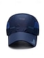 ieftine Pălării Bărbați-Bărbați Șapcă de baseball Palarie de soare Căciulă de camioner Negru Alb Poliester Modă Casual Stradă Zilnic Scrisă Ajustabile Cremă Cu Protecție Solară Respirabil