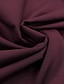 cheap Suits-Black Burgundy Dark Blue Men&#039;s Wedding Suits Solid Colored 2 Piece Tailored Fit Single Breasted One-button 2024