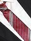 cheap Men&#039;s Ties &amp; Bow Ties-1Pc Man Necktie Red Stripe Width 8cm Bridegroom Groomsman Tie Business Manager Tie