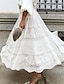 abordables Faldas de lino de algodón-Mujer Falda Línea A Columpio Maxi Faldas Encaje Color sólido Casual Diario Fin de semana Verano Algodón Elegante Moda Blanco