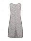 cheap Print Dresses-Women&#039;s Sundress Tank Dress Floral Print U Neck Midi Dress Daily Vacation Sleeveless Summer