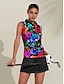 economico Abbigliamento da golf femminile-Per donna POLO Rosa Senza maniche Protezione solare Superiore Abbigliamento da golf da donna Abbigliamento Abiti Abbigliamento