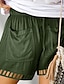 cheap Women&#039;s Shorts-Women&#039;s Chinos Shorts Pocket High Cut High Waist Short Black Summer