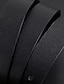 رخيصةأون أحزمة الرجال-رجالي حزام حزام جلد صناعي حزام كاجوال حزام خصر أسود بني سبيكة مضاعف قابل للتعديل سهل الأماكن المفتوحة مناسب للبس اليومي