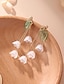 cheap Earrings-1 Pair Stud Earrings Drop Earrings For Women&#039;s Wedding Party Evening Date Alloy Fancy Fashion Petal