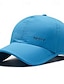ieftine Pălării Bărbați-Bărbați Șapcă de baseball Palarie de soare Căciulă de camioner Negru Alb 100% bumbac Modă Casual Stradă Zilnic Scrisă Ajustabile Cremă Cu Protecție Solară Respirabil