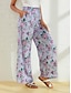 cheap Women&#039;s Pants-Relaxed Full Length Vacation Pants
