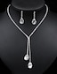 cheap Jewelry Sets-Jewelry Set For Women&#039;s Party Evening Alloy Fancy